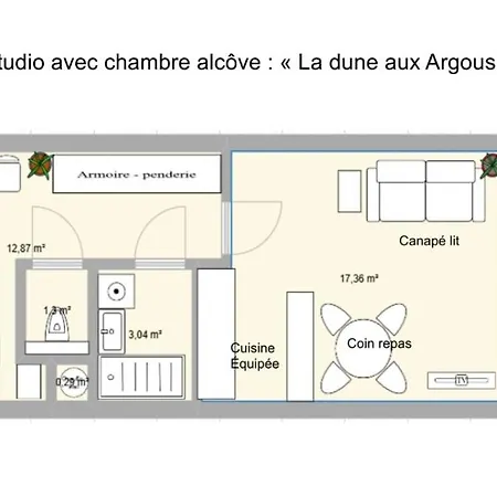 La Dune Aux Argousiers In - Sleeps 4 Apartman